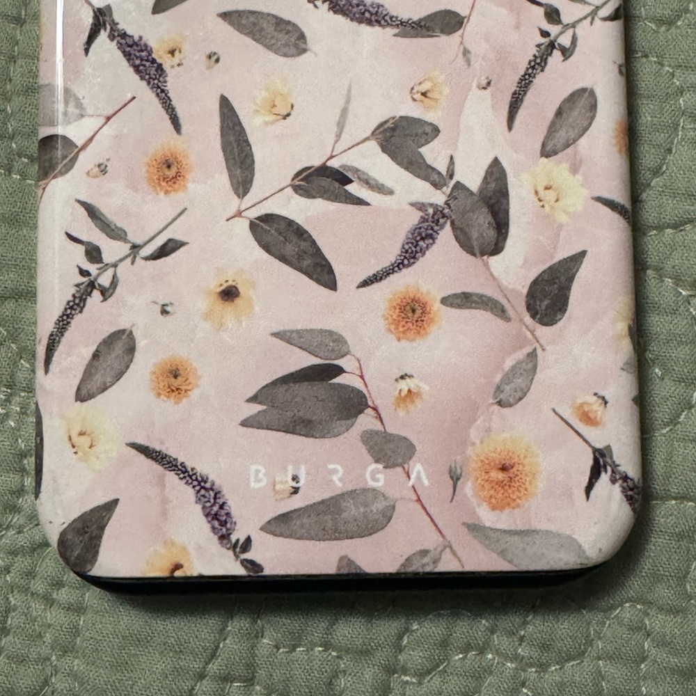 Burga 13 Pro IPhone“Sunday Brunch” Phone Case with Velvet Pouch. - Picture 2 of 2